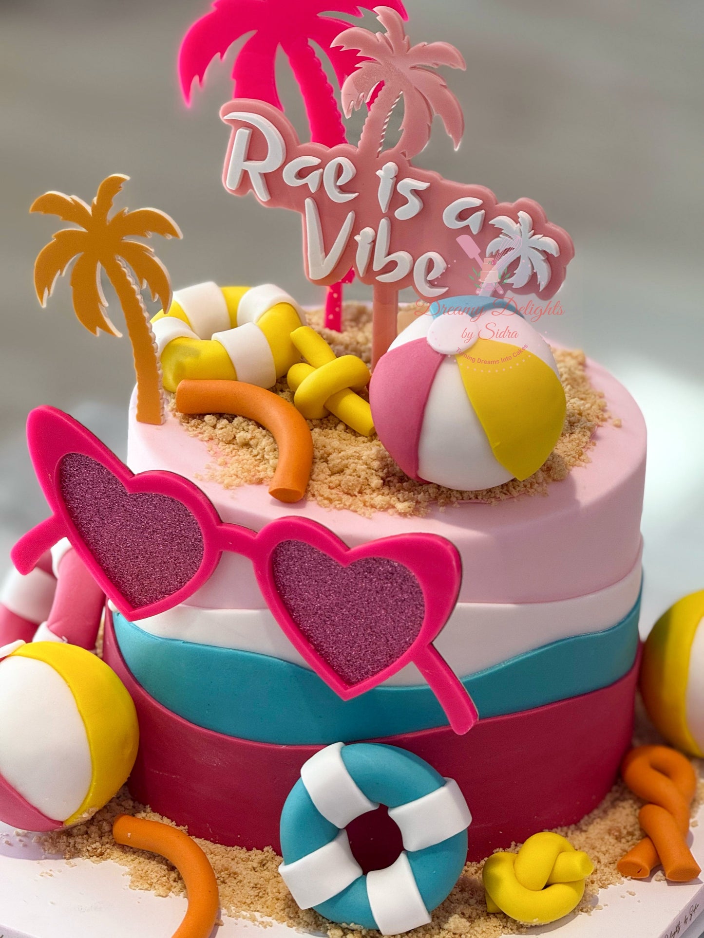 Beach Vibes Cake