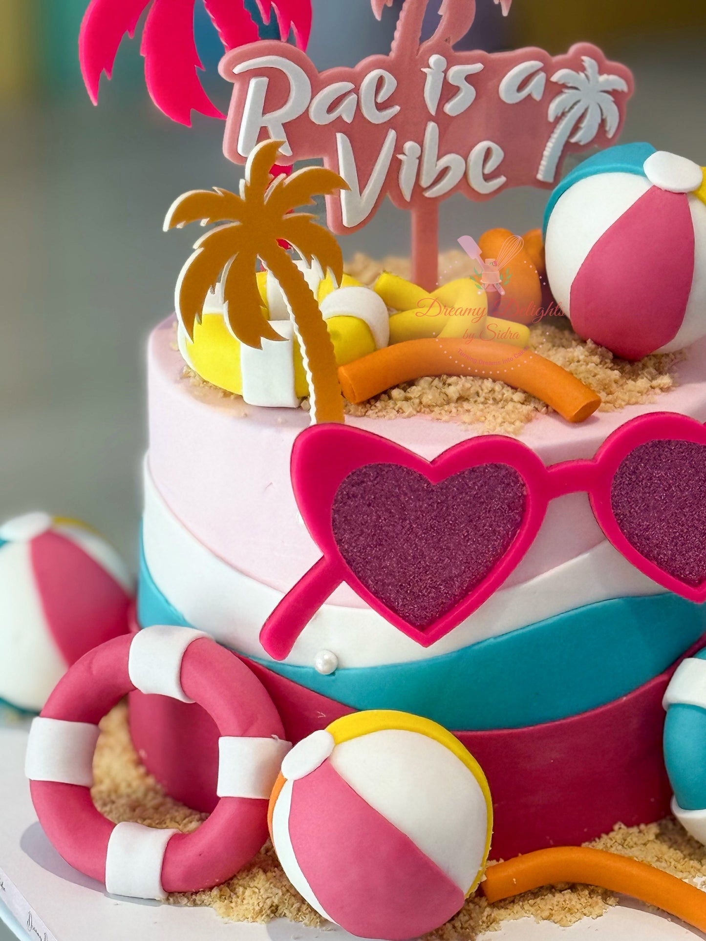 Beach Vibes Cake