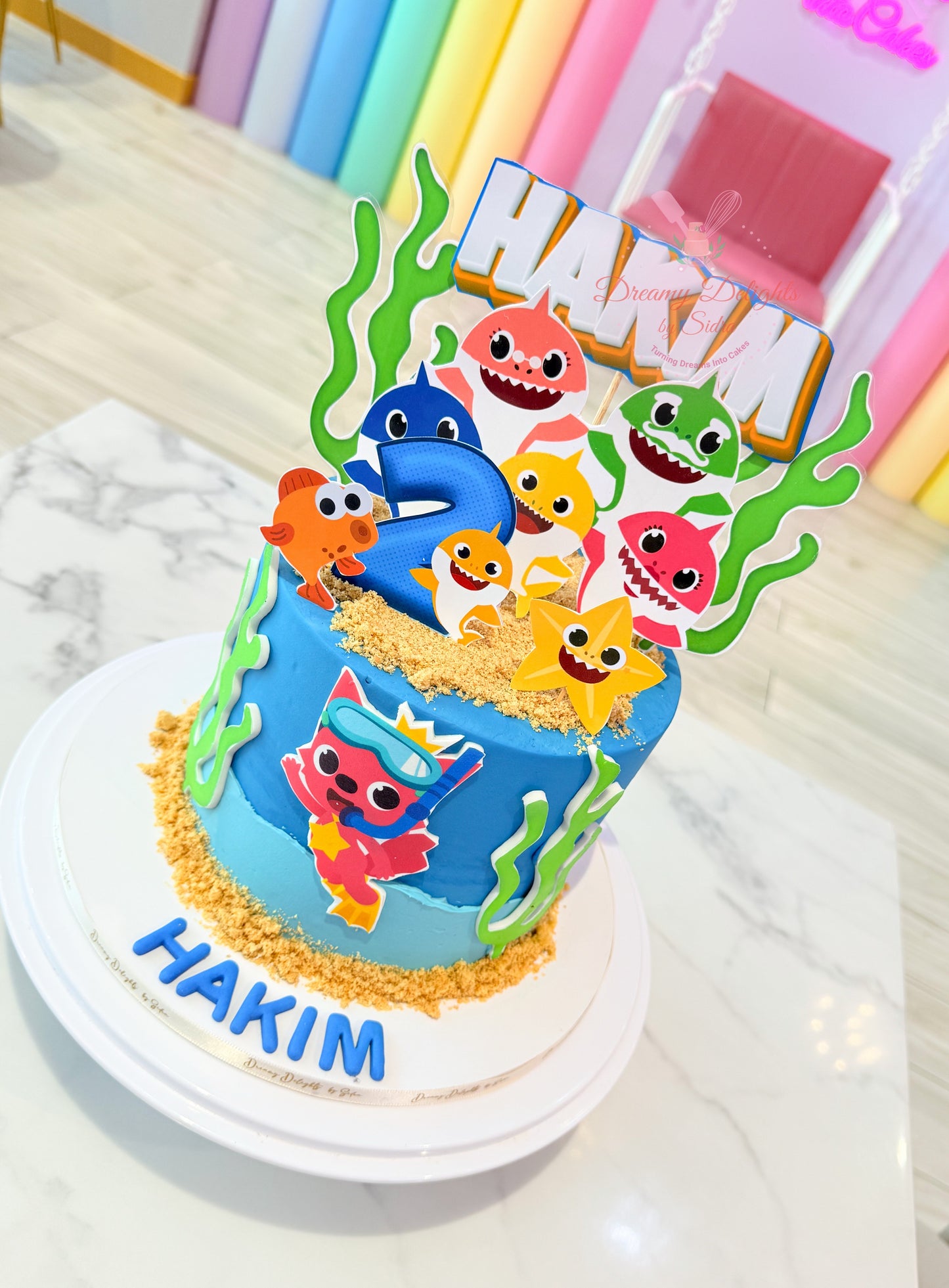 Baby Shark Cake