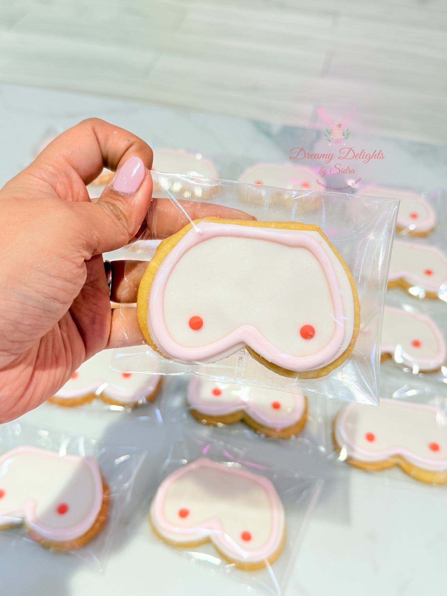 Breast Cancer Awareness Cookies