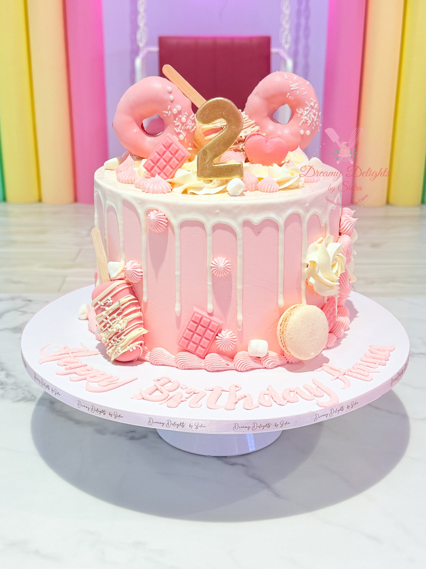 Elegant Candyland Cake