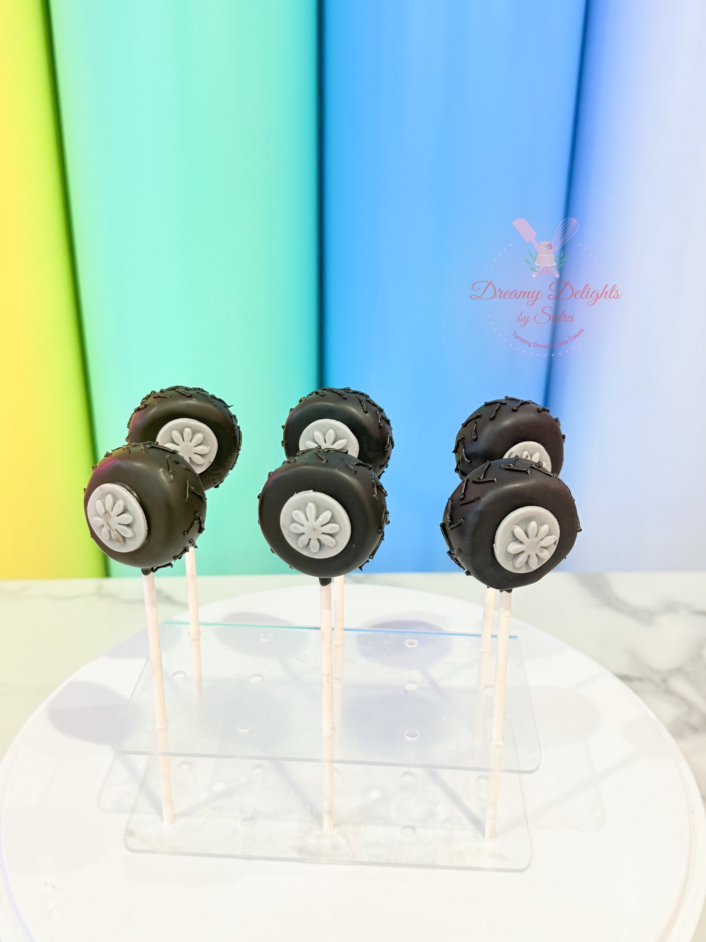 Car Tyre Cakepops