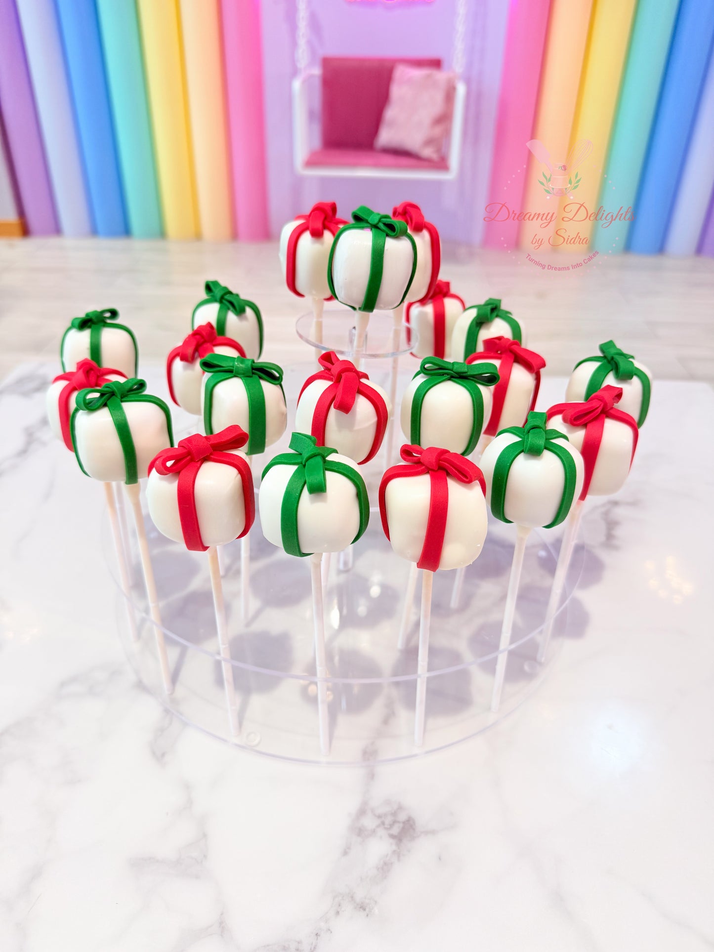 Christmas Presents Cakepops