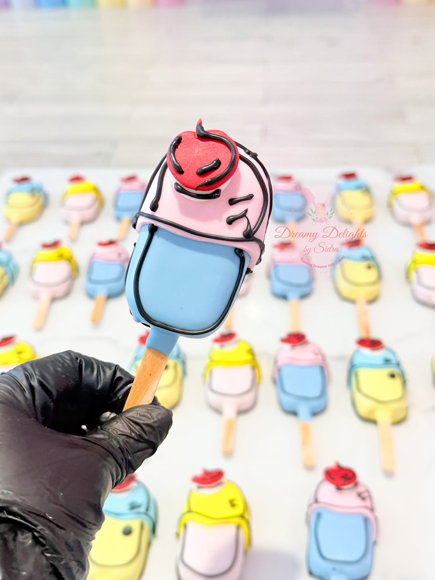 Comic Cakesicles