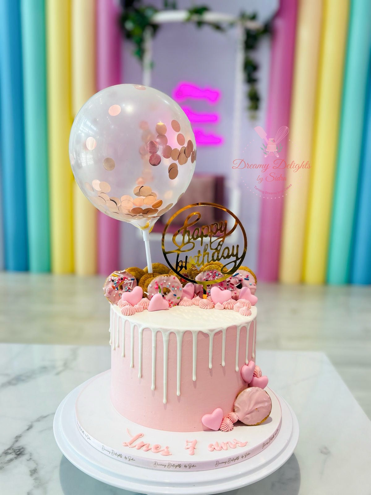 Confetti Balloon Cake
