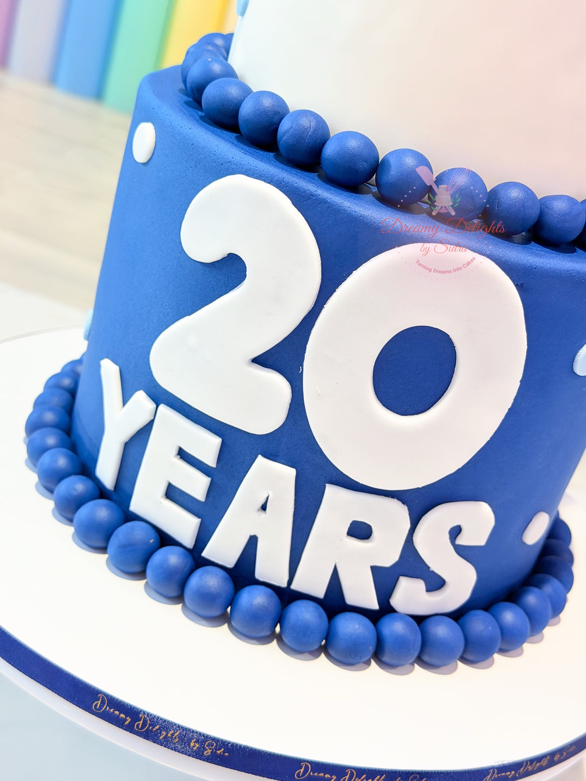 20 Years Corporate Celebration Cake
