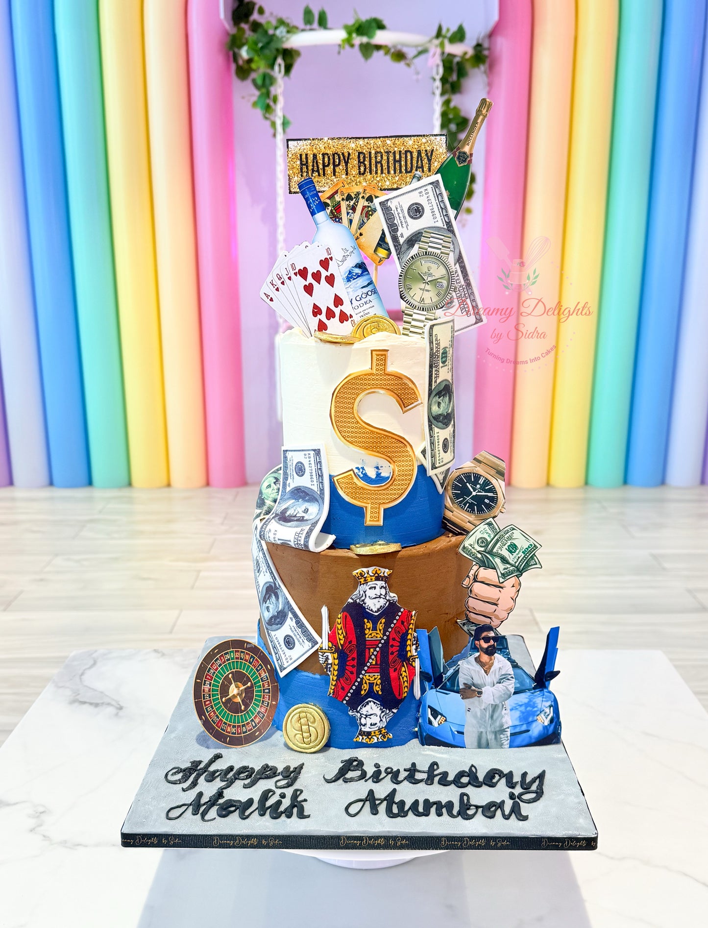 Dollar Cake