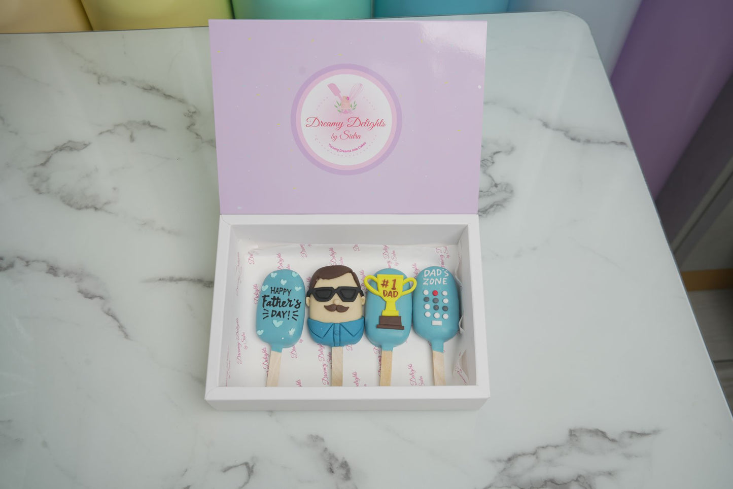 Fathers Day Remote Cakesicles