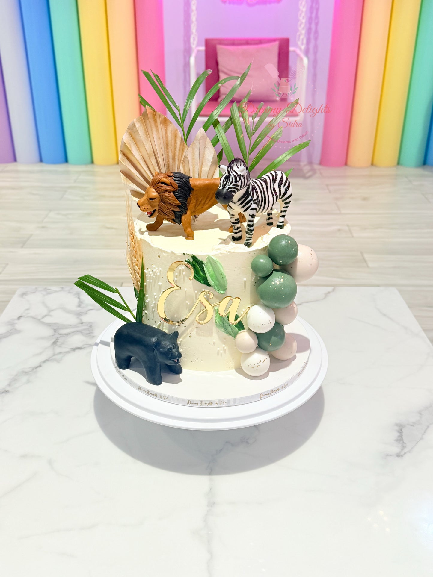 Jungle Adventure Birthday Cake