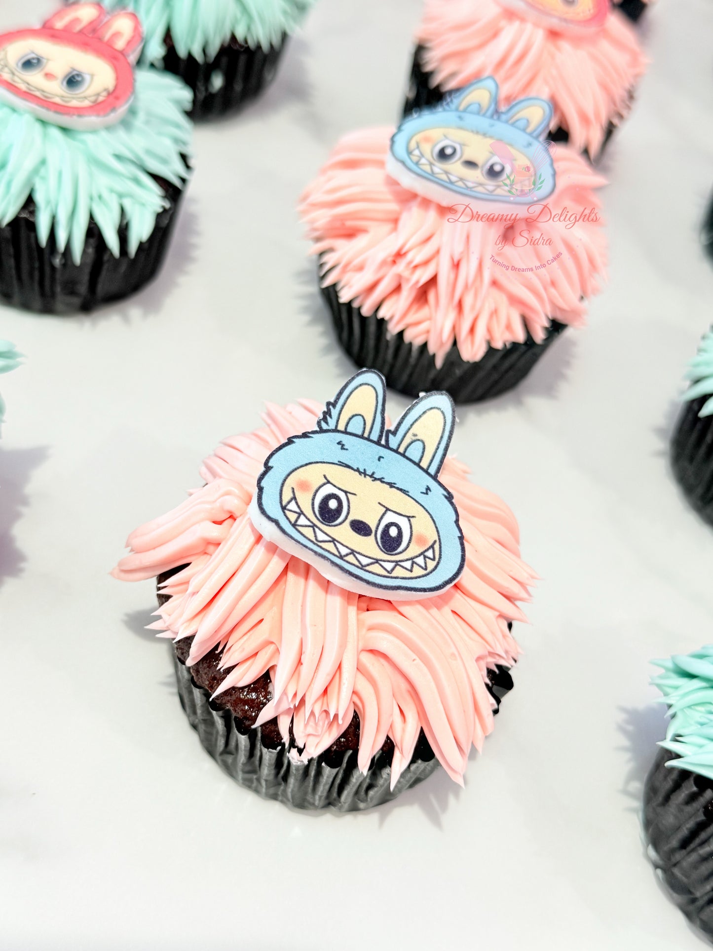 Labubu Cupcakes
