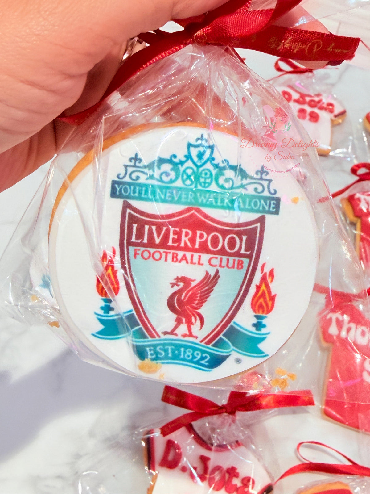 Liverpool Football Cookies