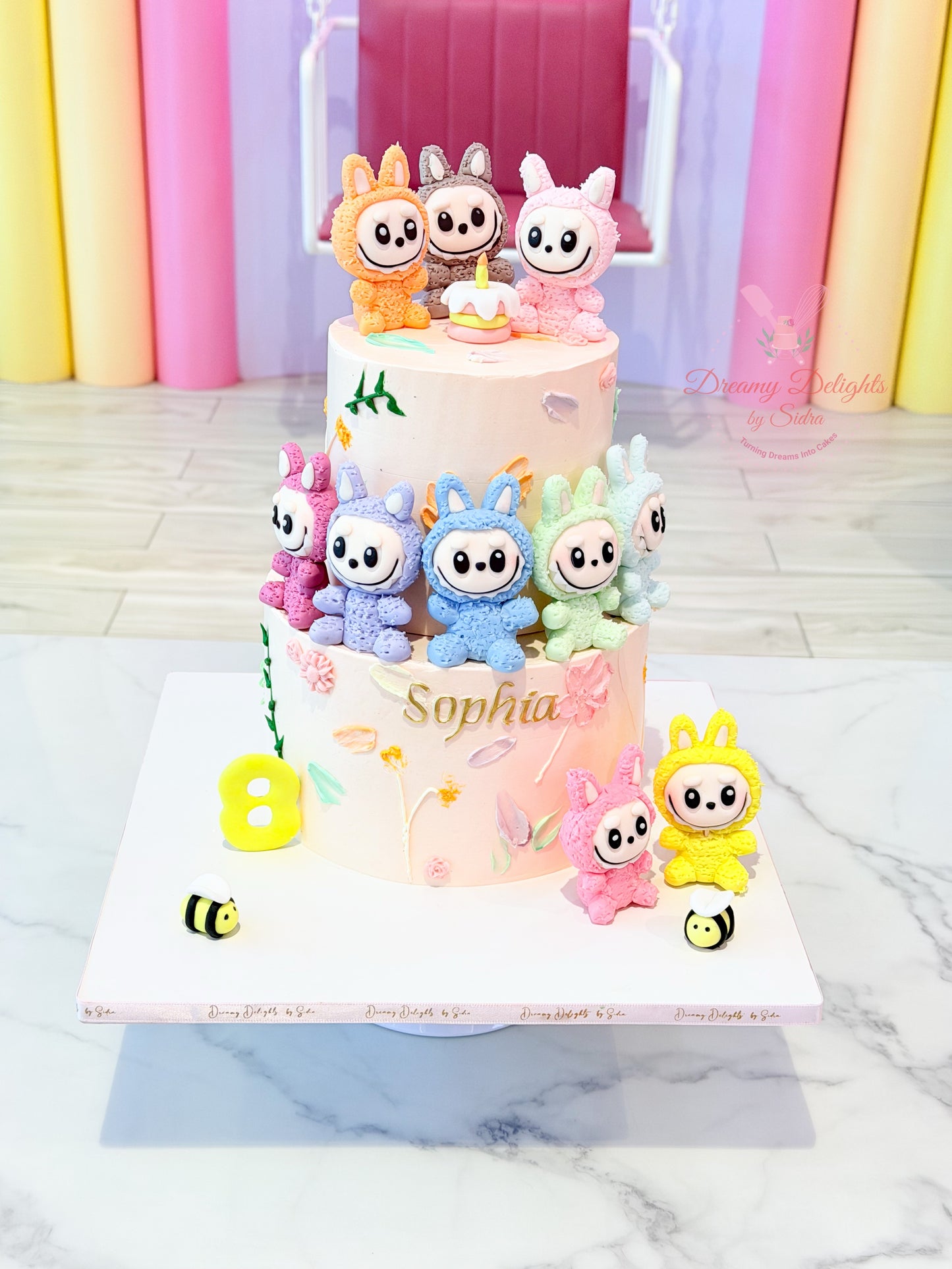 Lots of Labubu Cake
