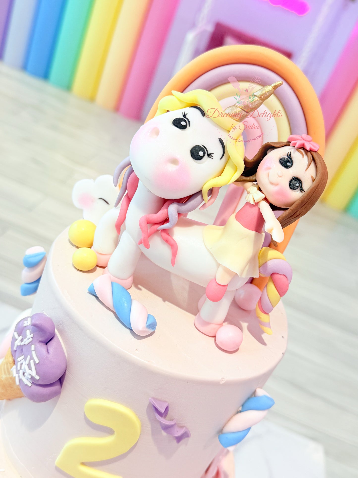 Unicorn Birthday Cake