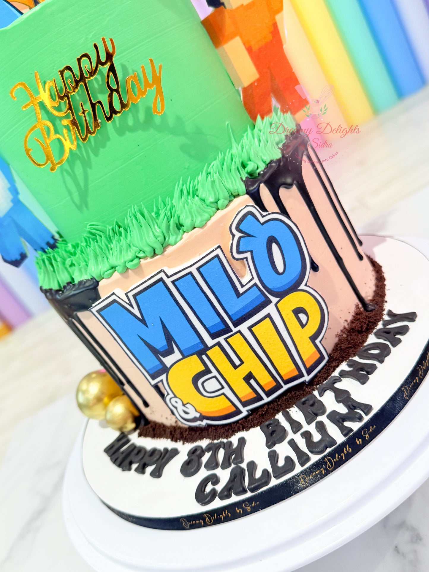 Milo & Chip Cake