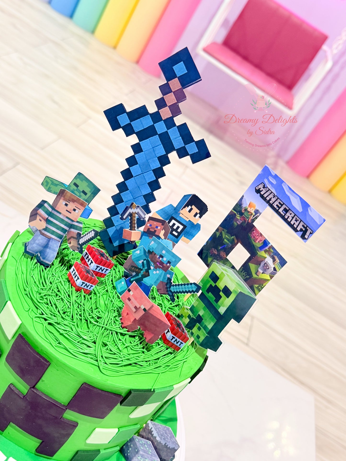 Minecraft Cake