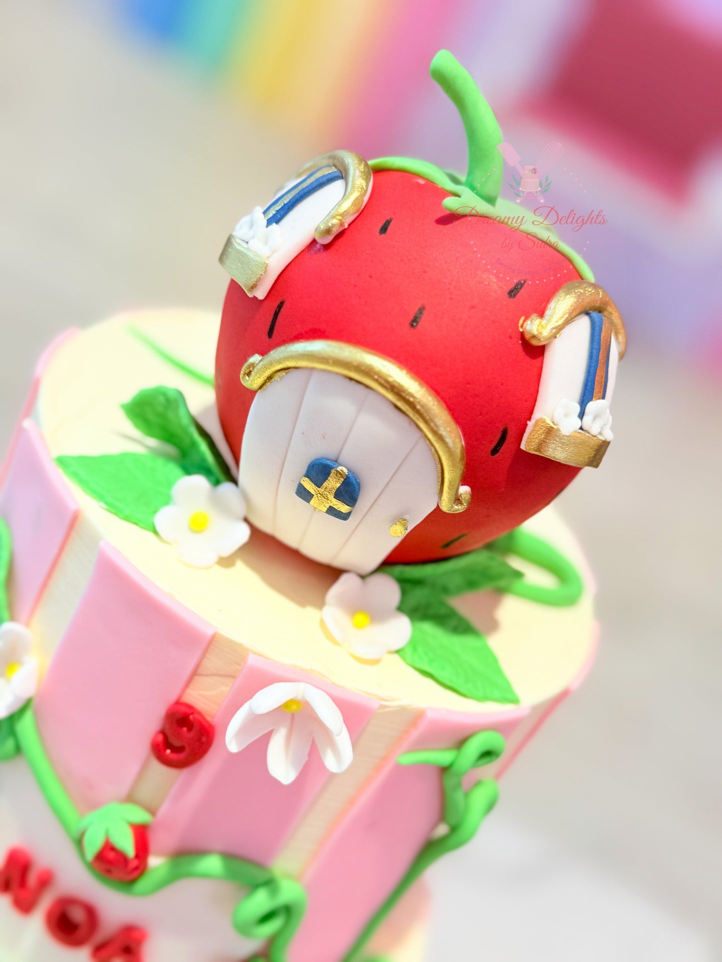 Miss Shortcake Kids Birthday Cake