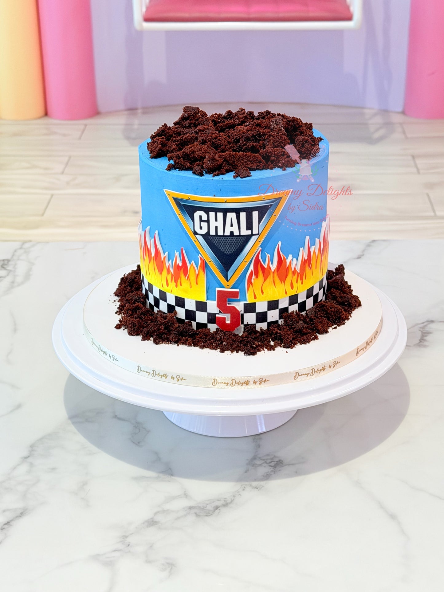 Monster Jam Cake