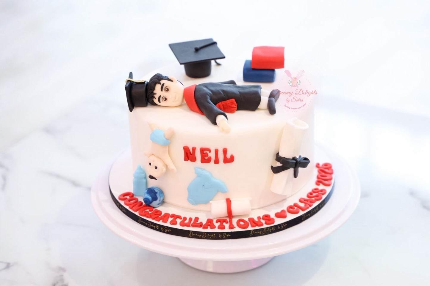 New Dad Graduation Cake