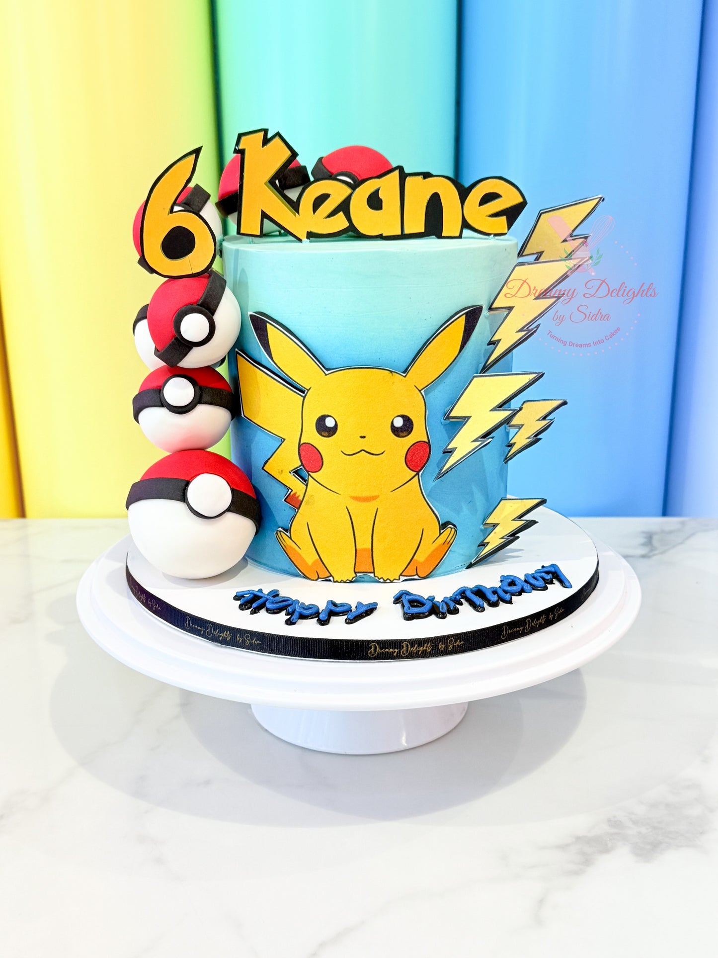 Pikachu Pokémon Cake Dubai | Custom Game Cake for Boys