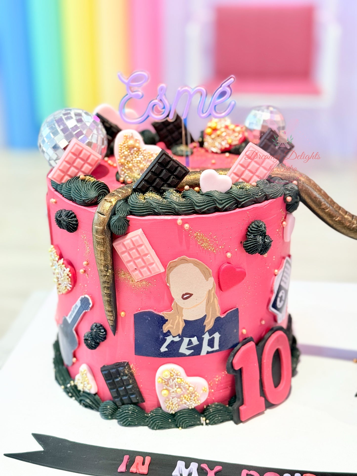 Taylor Swift Era Party Cake