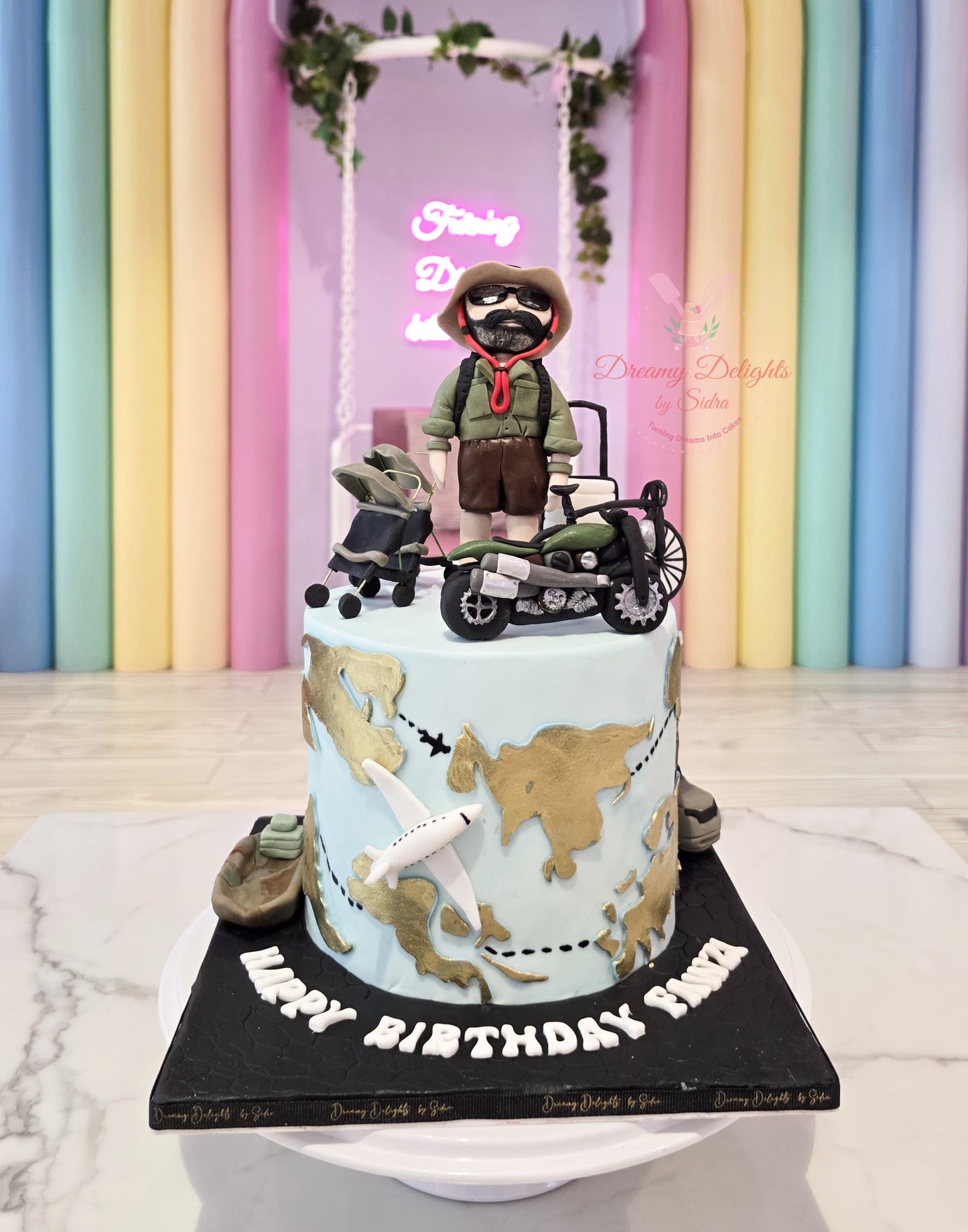 Travel Cake for Husband