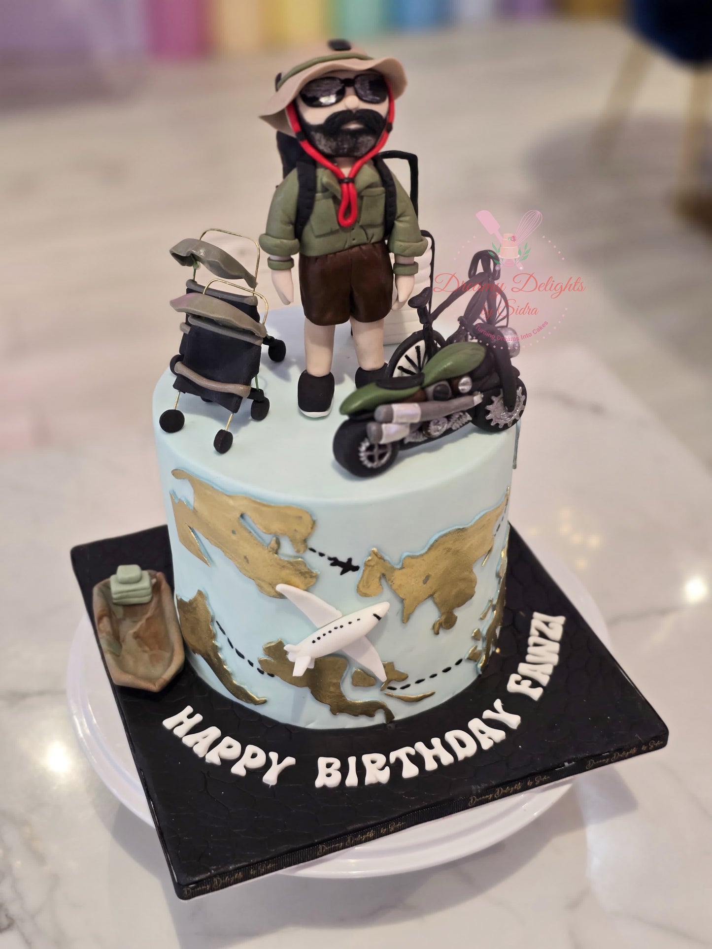 Travel Cake for Husband