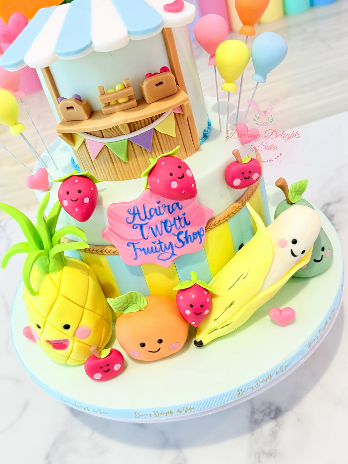 Twoty Fruity Fruit Shop Cake