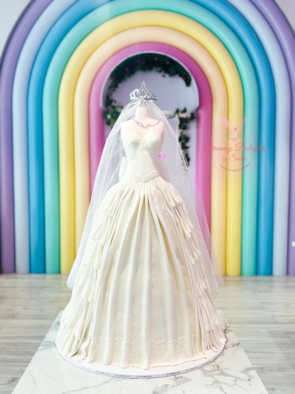 Wedding Gown Cake