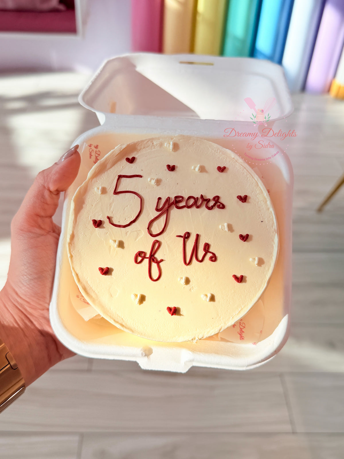 Years of Us Bento Cake