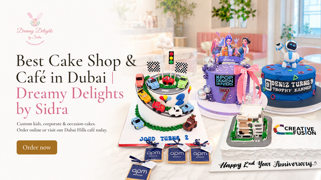 The Best Place to Order Custom Cakes in Dubai - Dreamy Delights by Sidra