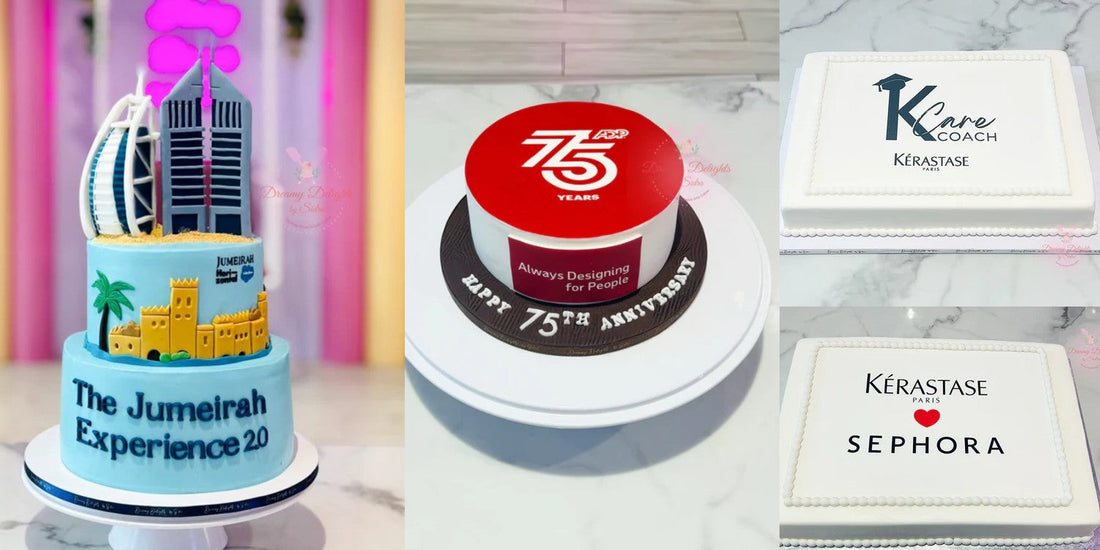 Corporate cake by dreamy delight