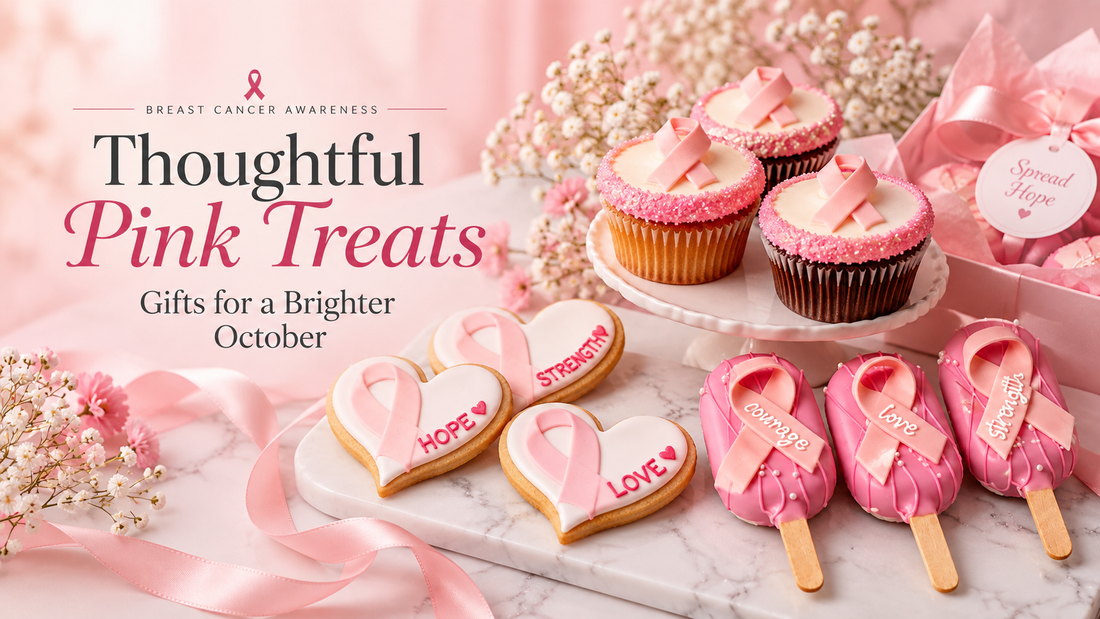 Thoughtful Ways to Gift Breast cancer awareness cakes