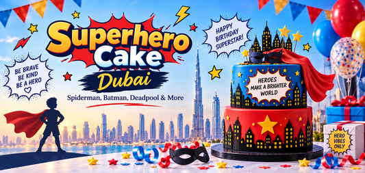 Superhero Cake Dubai – Spiderman, Batman, Deadpool & More