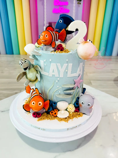 Finding Nemo Cake