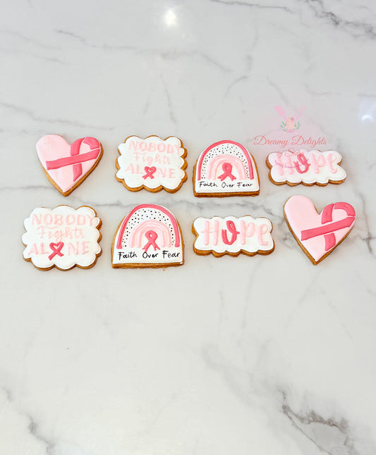 Breast Cancer Awareness Cookies