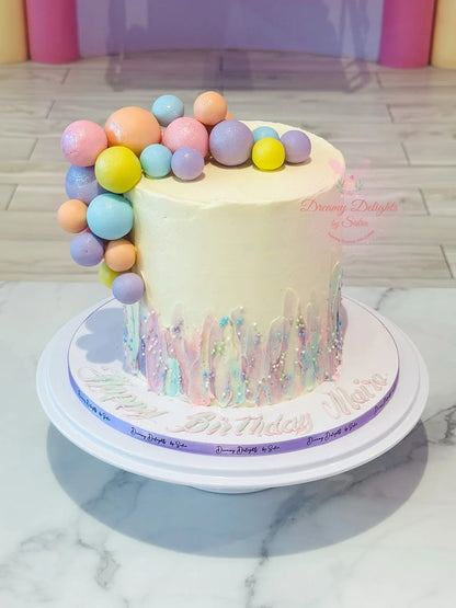 Pastel Balls Cake