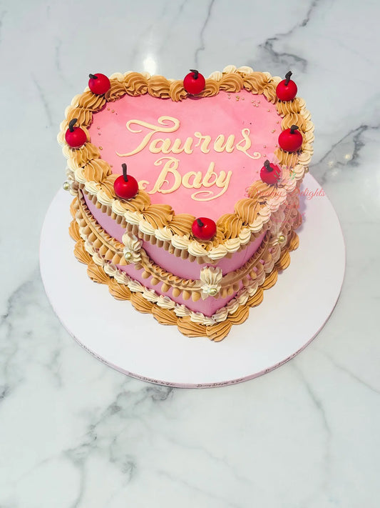 Taurus Vintage Cake