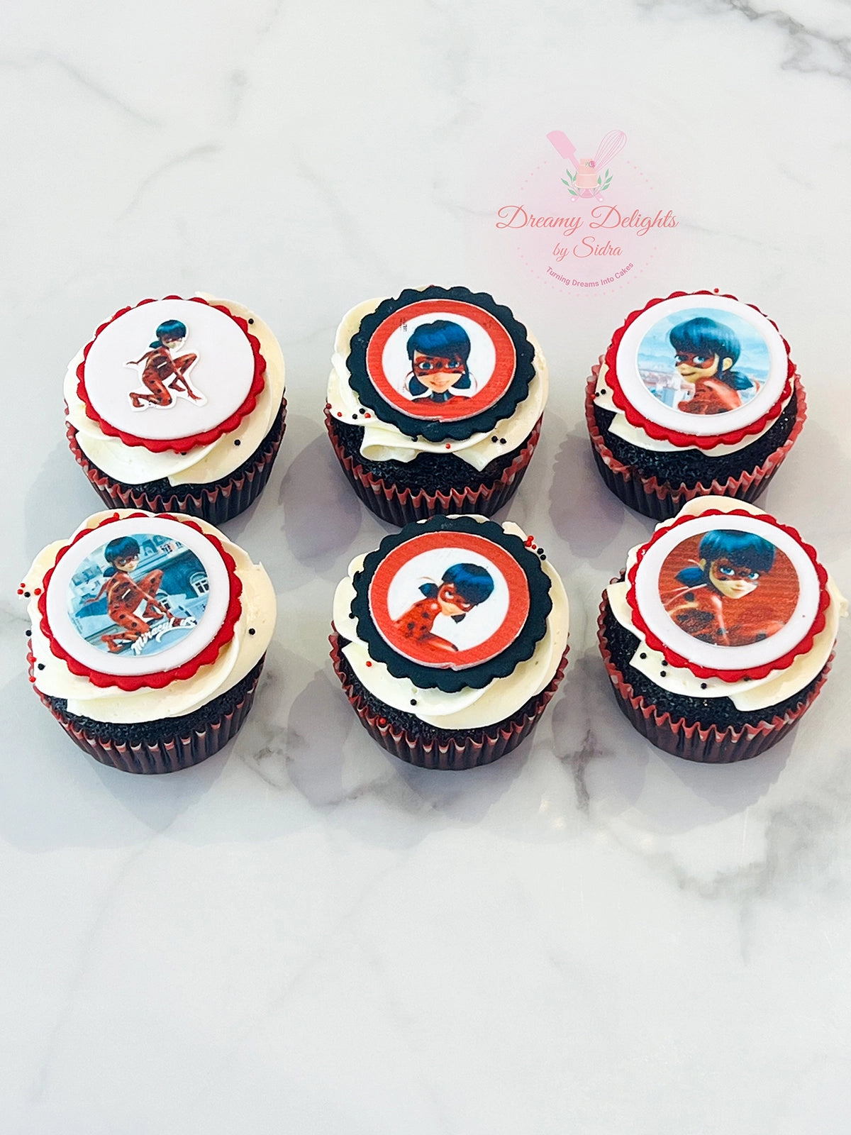 Miraculous cupcakes 2