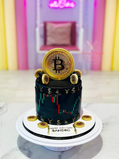 Bitcoin Cake