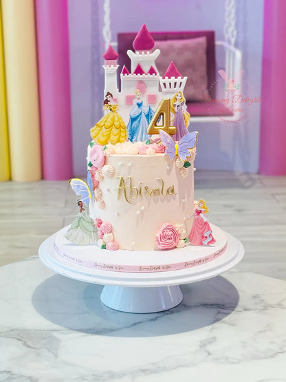 Princess Castle Cake