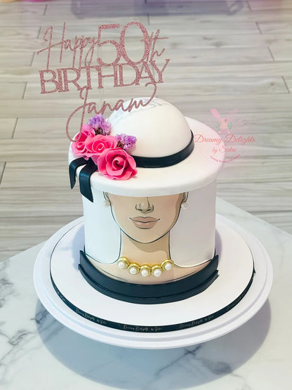 Lady Hat Cake