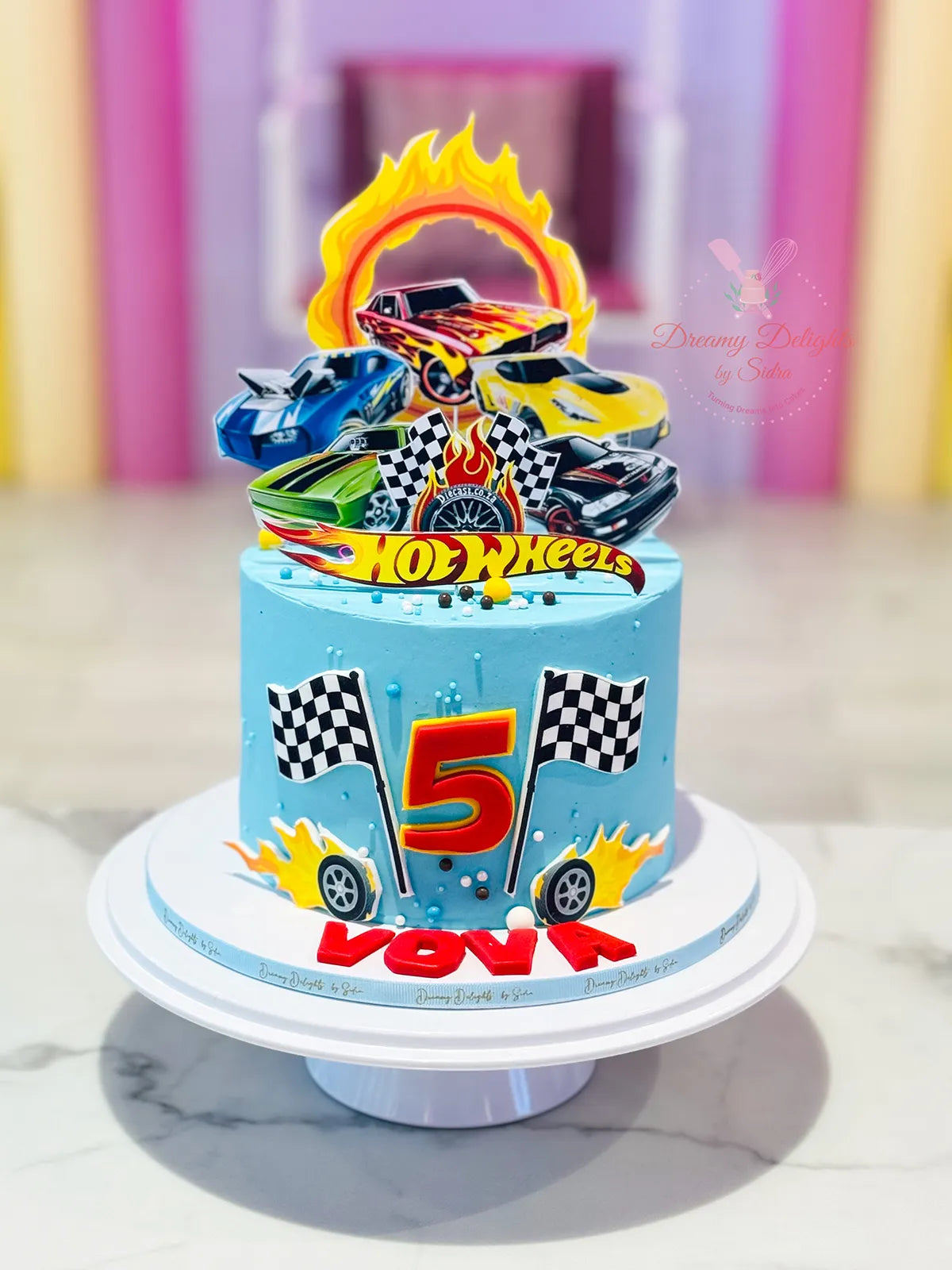 Hot Wheels Cake 2