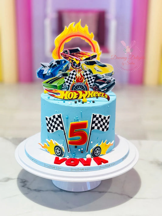 Hot Wheels Cake 2