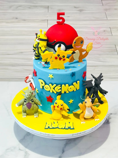 Pokemon Cake