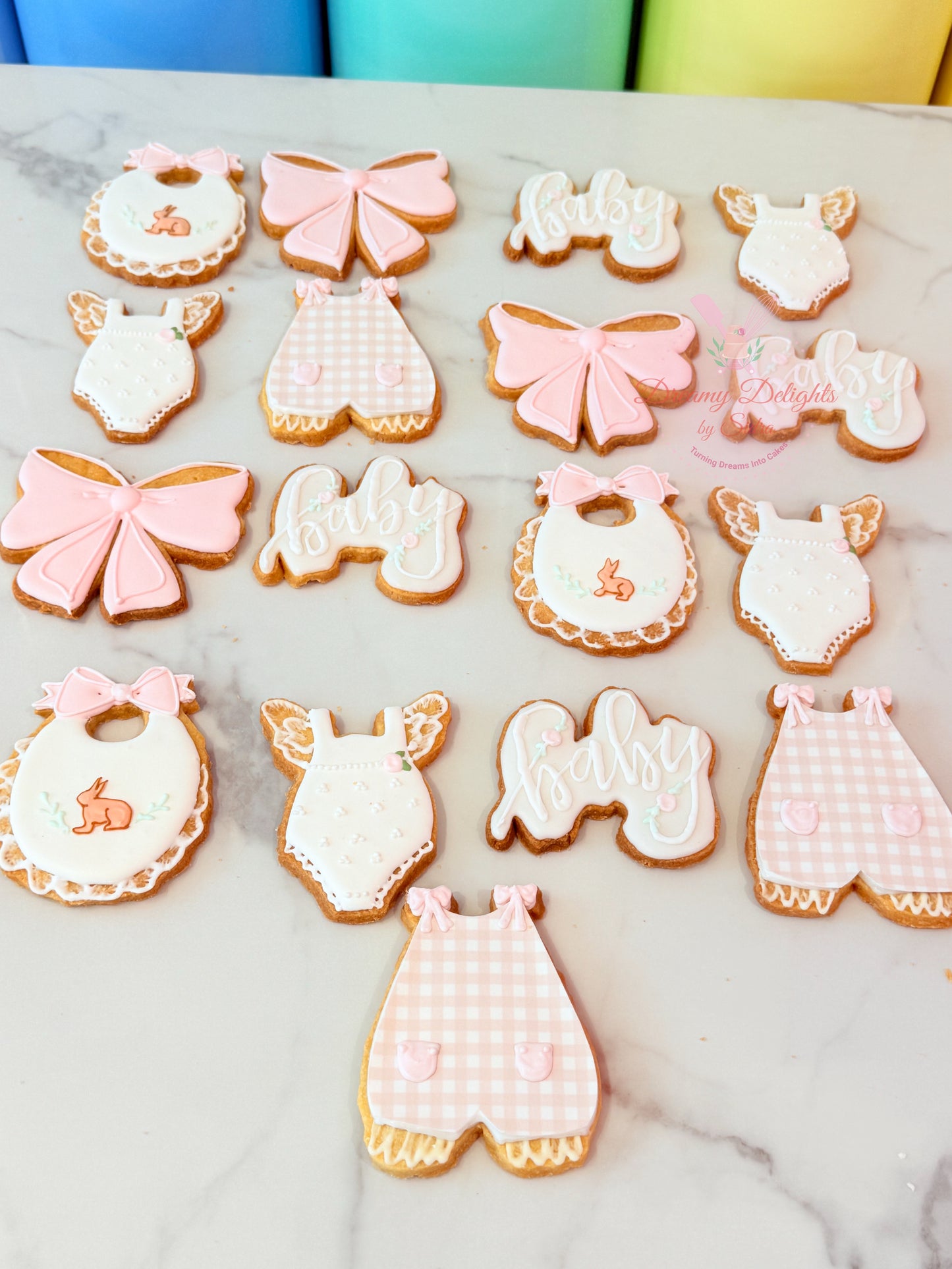 Baby Shower Cookies for girl