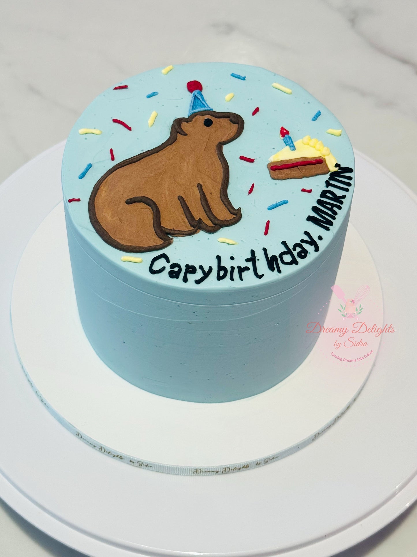 Capybara Bento Cake
