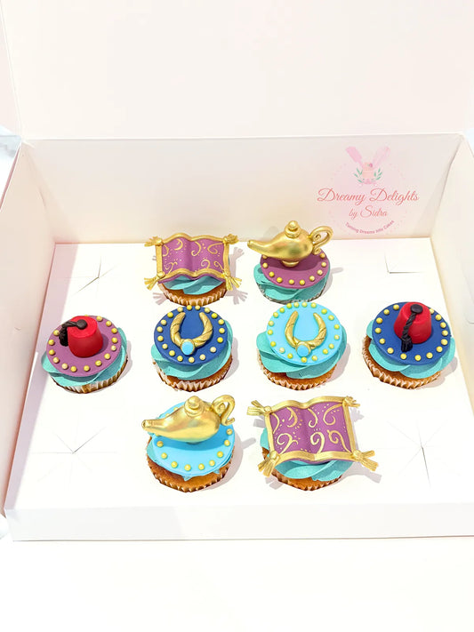 Aladdin Lamp Cupcakes