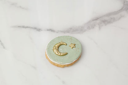 Ramadan Kareem Green and White Cookies