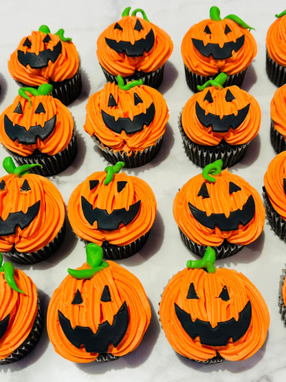 Pumpkin cupcakes