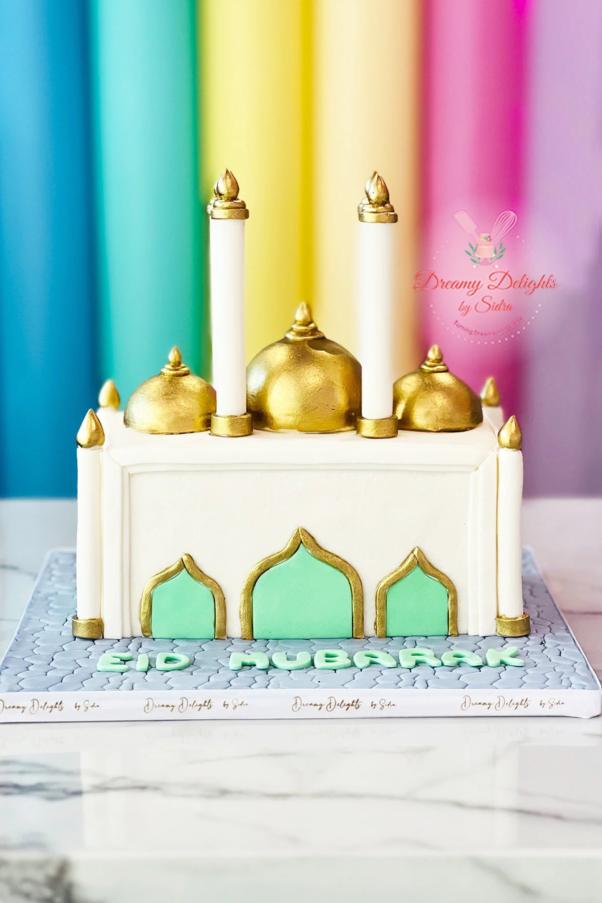 Mosque Cake Eid Mosque Cake – Best Ramadan Cake in Dubai – DreamyDelightsBySidra